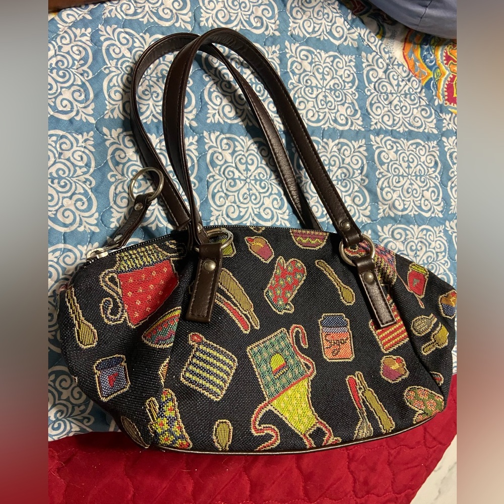 SOAR SOLE Colorful KITCHEN TOOLS & UTENSILS Printed Handbag